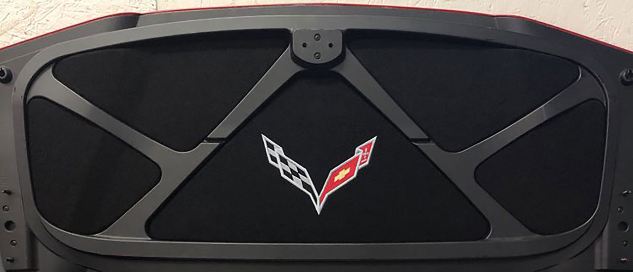 2014-2019 Corvette 5-Piece Trunk/Deck Lid Liner - C7 Crossflag Logo Only - CA-67145-Corvette-Store-Online