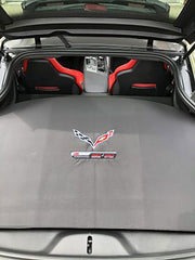 2015-2019 Corvette C7 Coupe Top Cover - Flag & Z06 650 Supercharged Logo - CA-67152-Corvette-Store-Online