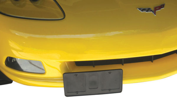 2005-2013 Corvette Show N Go - Manually Retractable Front License Plate Frame - C6, GS, ZO6 - CA-67164-Corvette-Store-Online