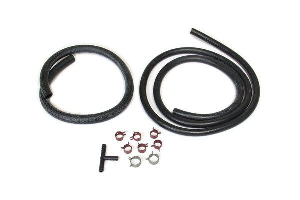 1975-1977 Corvette Tank To Frame Fuel Line Hose Kit W/Clamps & Tee - CA-71297-Corvette-Store-Online