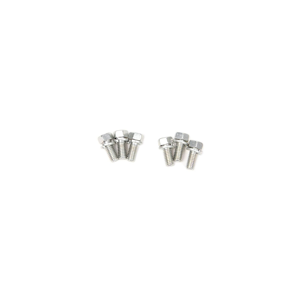 1968-1982 Corvette 6pc Engine Mount Bolt Set - Zinc Plated W/Anchor Headmark & Integral Washer - CA-71512-Corvette-Store-Online