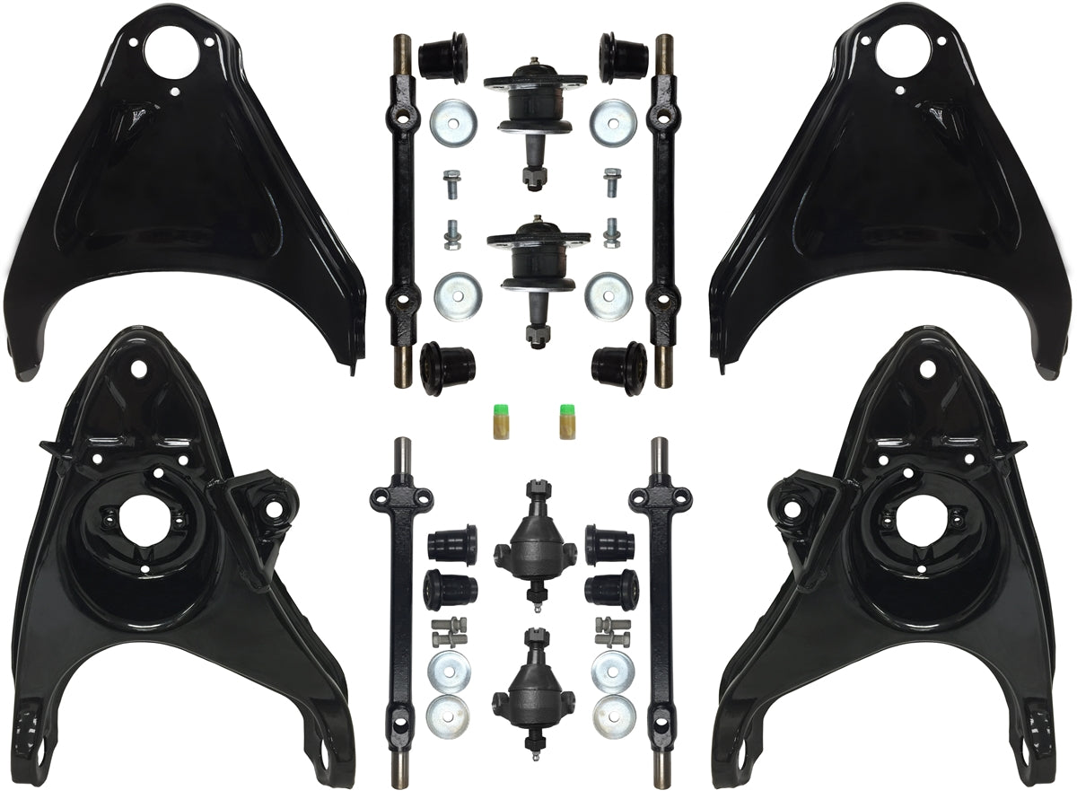 1968-1982 Corvette Complete Control Arm Set Complete Set W/Poly Bushings - CA-72121-Corvette-Store-Online