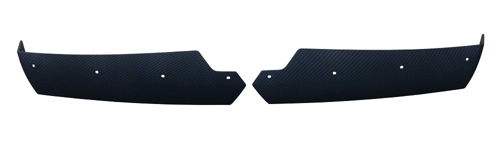 2014-2019 Corvette HYDRO CARBON FIBER WICKER BILL WINGS W/DARK CENTER INSERT - MATTE FINISH - CA-72948-Corvette-Store-Online