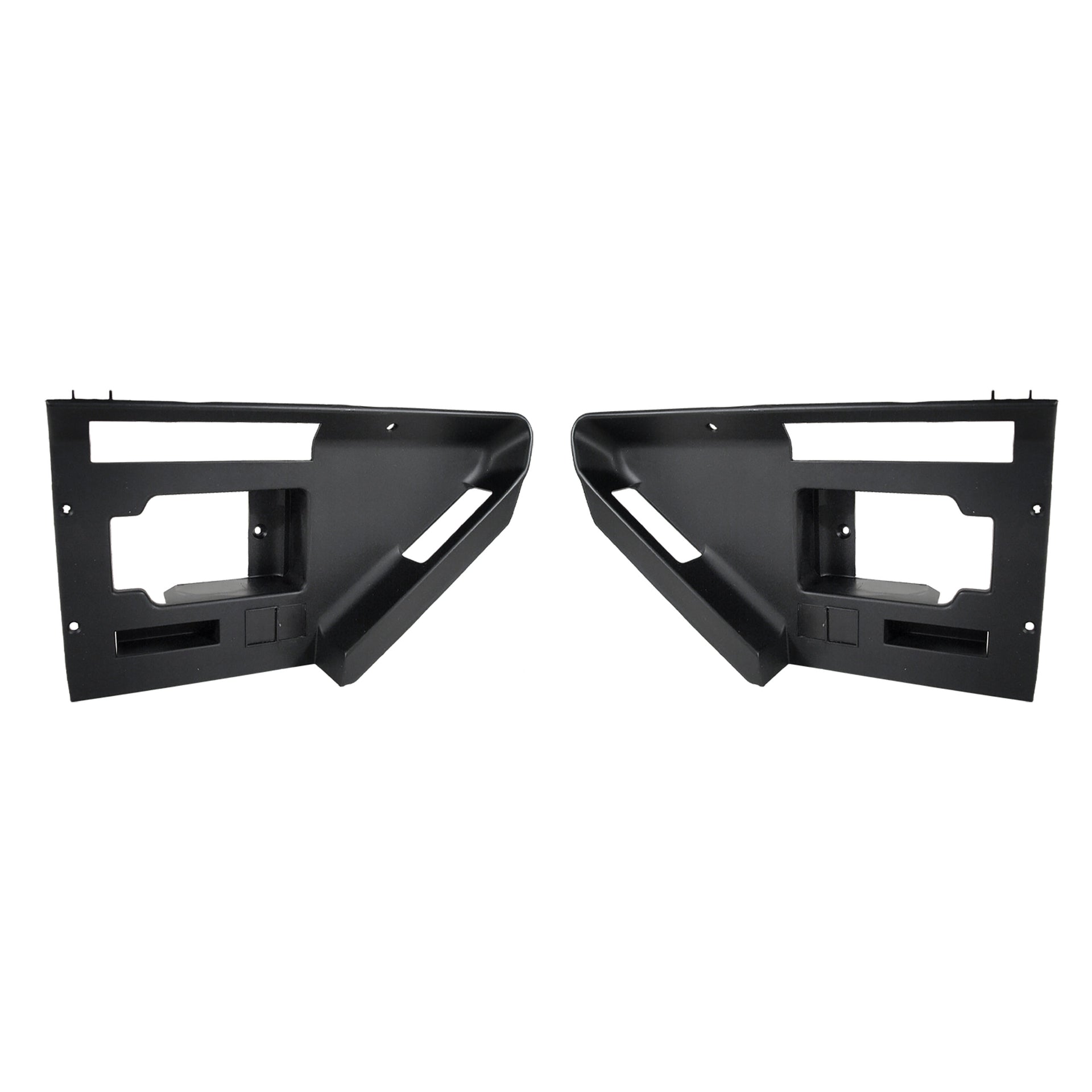 1984-1985 Corvette Door Panel Latch Bezels W/O Power Locks - CA-73141-Corvette-Store-Online