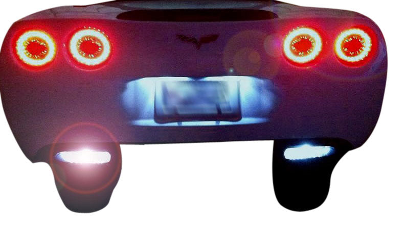 2005-2013 Corvette GEN 2 REVERSE LED BULBS WITH 9 PIECE INTERIOR/EXTERIOR LED KIT - ULTRABRIGHT - CA-73441-Corvette-Store-Online