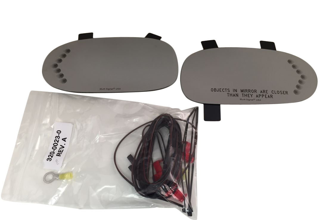2005-2013 Corvette HEATED SIDE VIEW MIRRORS WITH LED TURN SIGNALS - CA-73520-Corvette-Store-Online