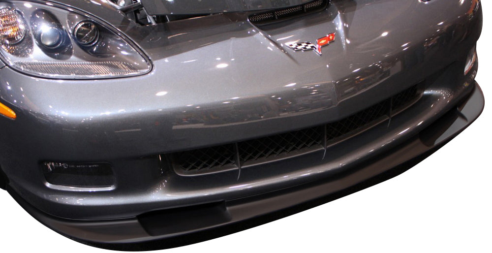 2005-2013 Corvette UNPAINTED ZR1 STYLE FRONT SPLITTER - BASE MODEL - CA-73550-Corvette-Store-Online
