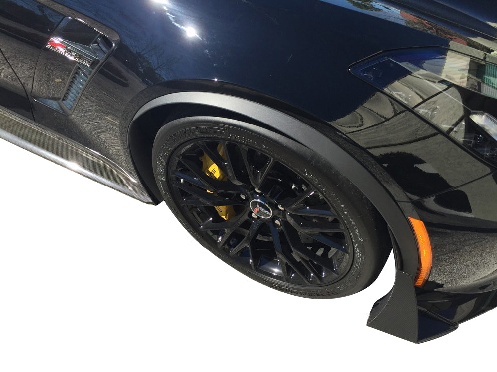2014-2019 Corvette FRONT WHEEL TRIM MOLDINGS - CA-73696-Corvette-Store-Online