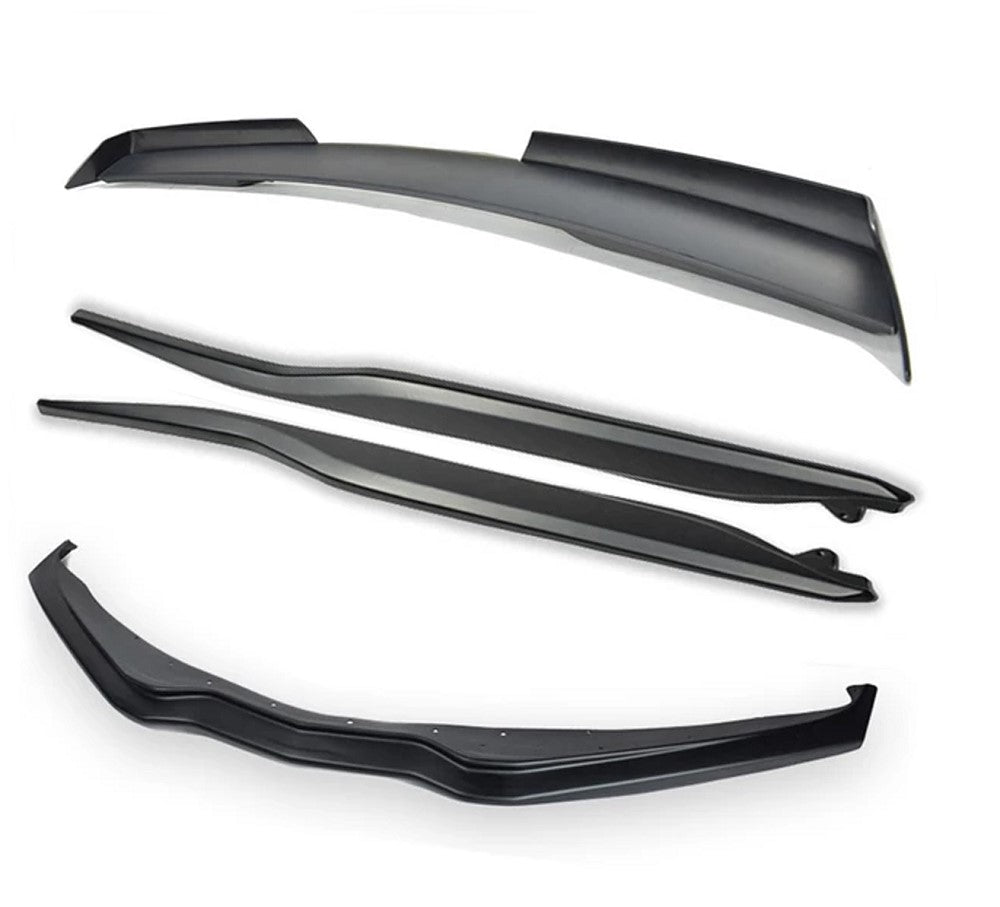 2014-2019 Corvette STAGE 2 UNPAINTED AERO BODY KIT - LIGHT SMOKED W/POLISHED BOLTS - CA-73785-Corvette-Store-Online