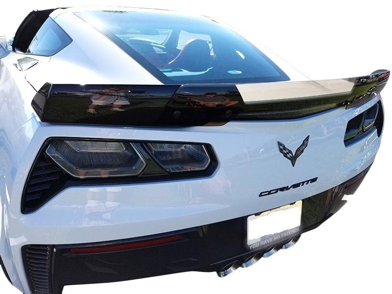 2014-2019 Corvette HYDRO CARBON FIBER STAGE 3 BODY KIT - DARK SMOKED W/BLACK BOLTS - CA-73789-Corvette-Store-Online