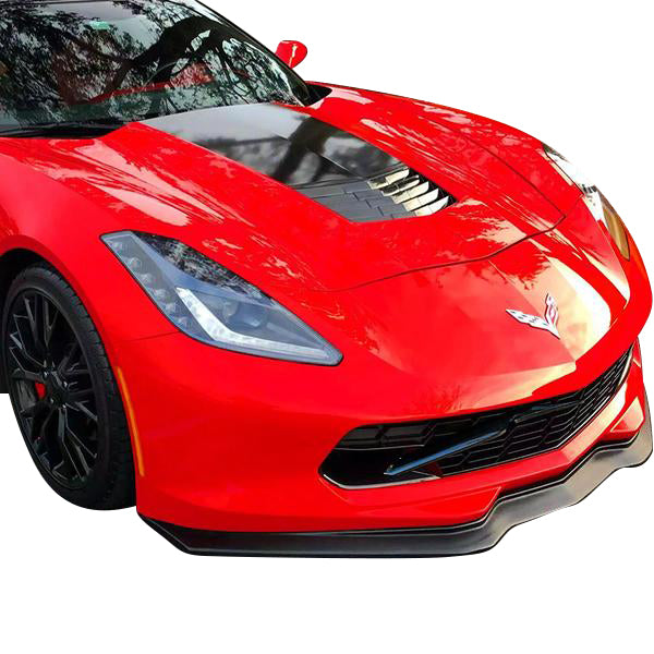 2014-2019 Corvette STAGE 2 FRONT SPLITTER - UNPAINTED - CA-73794-Corvette-Store-Online
