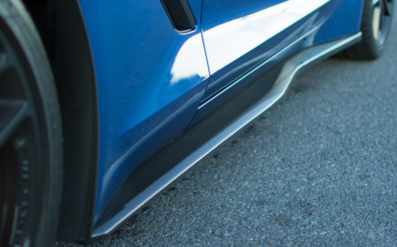 2014-2019 Corvette STAGE 2/3 SIDE SKIRTS - UNPAINTED - CA-73837-Corvette-Store-Online