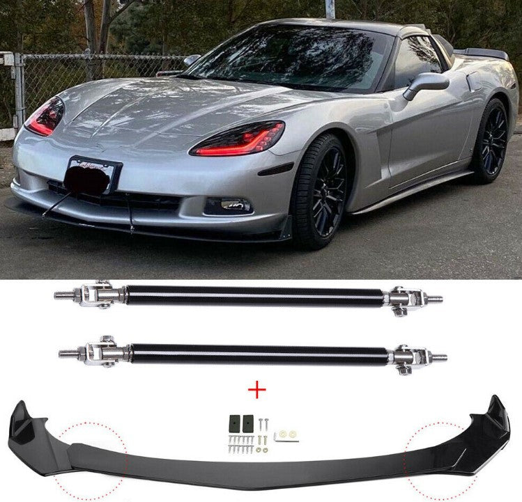 1997-2004 Corvette Front Bumper Splitter w/Strut Rods - CA-73933-Corvette-Store-Online