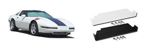 1984-1989 Corvette Front Lower Big Mouth Performance Air Dam - Black - CA-74120-Corvette-Store-Online