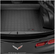 2014-2019 Corvette Black Plastic Textured Cargo Liner - Convertible - CA-74627-Corvette-Store-Online