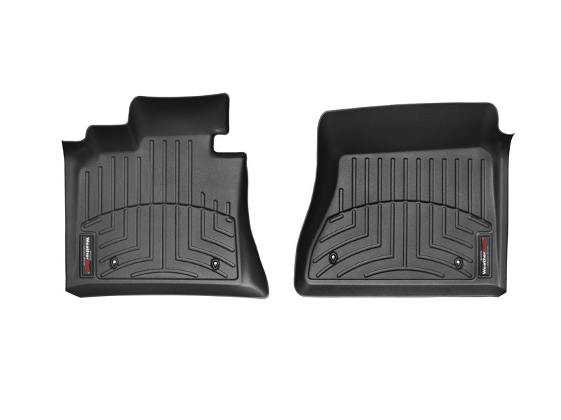 2014-2019 Corvette Front Plastic FloorLiners for Driver & RH Side - Black - CA-74632-Corvette-Store-Online