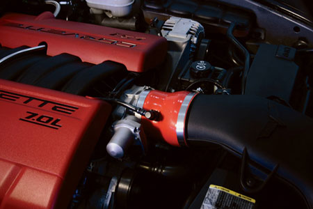 2006-2013 Corvette High Performance Power Coupler - LS3 & Z06 LS7 - Red - CA-74688-Corvette-Store-Online