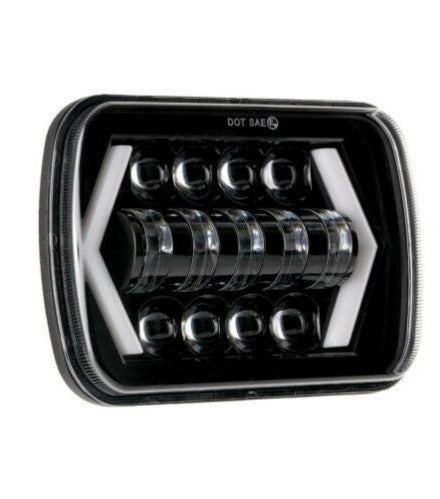 1984-1996 Corvette LED Headlights Hi-Lo DRL w/Built In Turn Signal - CA-74718-Corvette-Store-Online