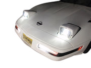 1984-1996 Corvette HID Fog & Headlight Conversion Kit - Diamond Cut/White 6000K/Yes 55W HL Ballasts - CA-74729-Corvette-Store-Online