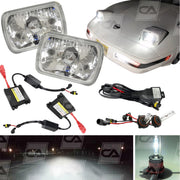 1984-1996 Corvette HID Headlight Conversion Kit - Diamond Cut/White 6000K - CA-74733-Corvette-Store-Online
