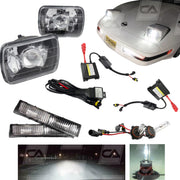 1984-1996 Corvette HID Fog & Headlight Conversion Kit - Proj Lens/White 6000K/55w Fog&HL Ballasts - CA-74753-Corvette-Store-Online