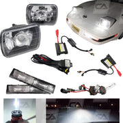 1984-1996 Corvette HID Fog & Headlight Conv Kit - Proj Lens/Bluish Tint 8000K/55w Fog&HL Ballasts - CA-74754-Corvette-Store-Online