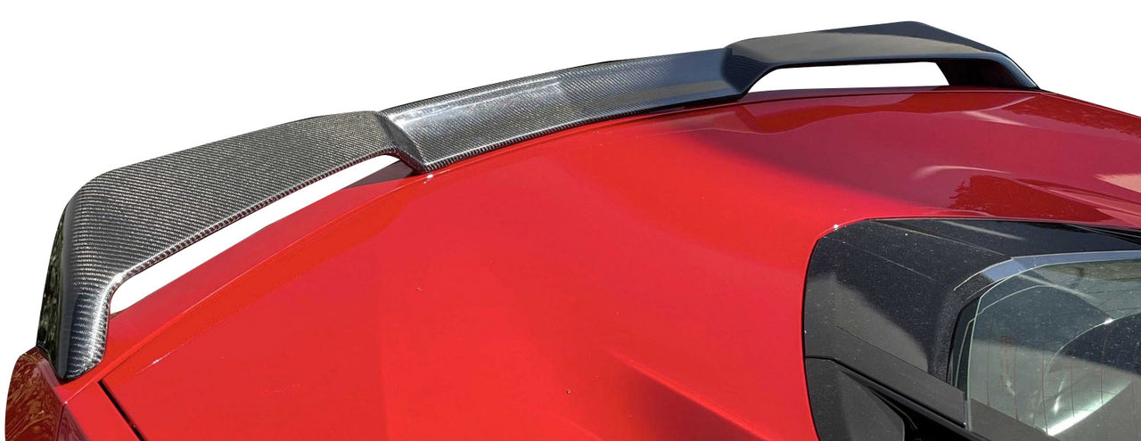 2020-2023 Corvette Hydro Carbon Fiber Z51 Style Rear Spoiler - Gloss Clear - CA-74778-Corvette-Store-Online