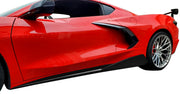 2020-2023 Corvette Hydro Carbon Fiber 5VM Side Skirt Set - Gloss Clear - CA-74779-Corvette-Store-Online