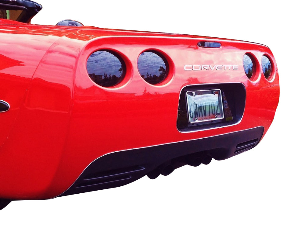1997-2004 Corvette Molded 5-Piece Tail Light Blackout Kit - CA-74903-Corvette-Store-Online