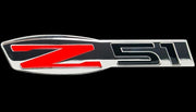 2014-2019 Corvette Stingray Billet Chrome Z51 Badge - CA-75235-Corvette-Store-Online