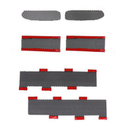 1997-2004 Corvette Front Bumper & Cove Screens - 6pc Set - Aluminum W/Black Finish - CA-75248-Corvette-Store-Online