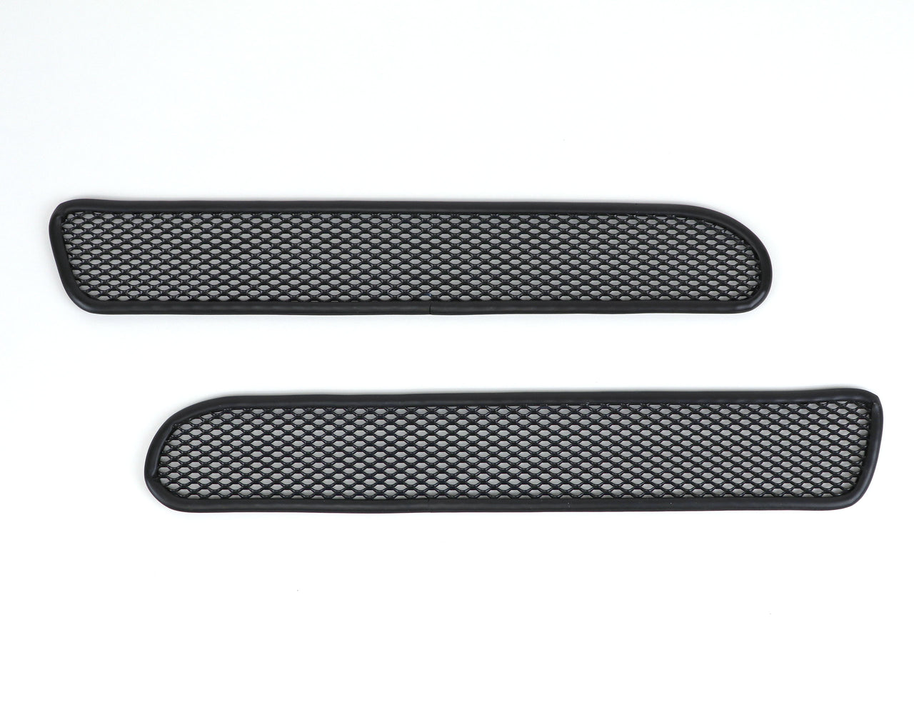 1997-2004 Corvette Fog Light Screens - Aluminum W/Black Finish - CA-75252-Corvette-Store-Online