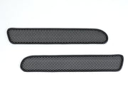 1997-2004 Corvette Fog Light Screens - Aluminum W/Black Finish - CA-75252-Corvette-Store-Online