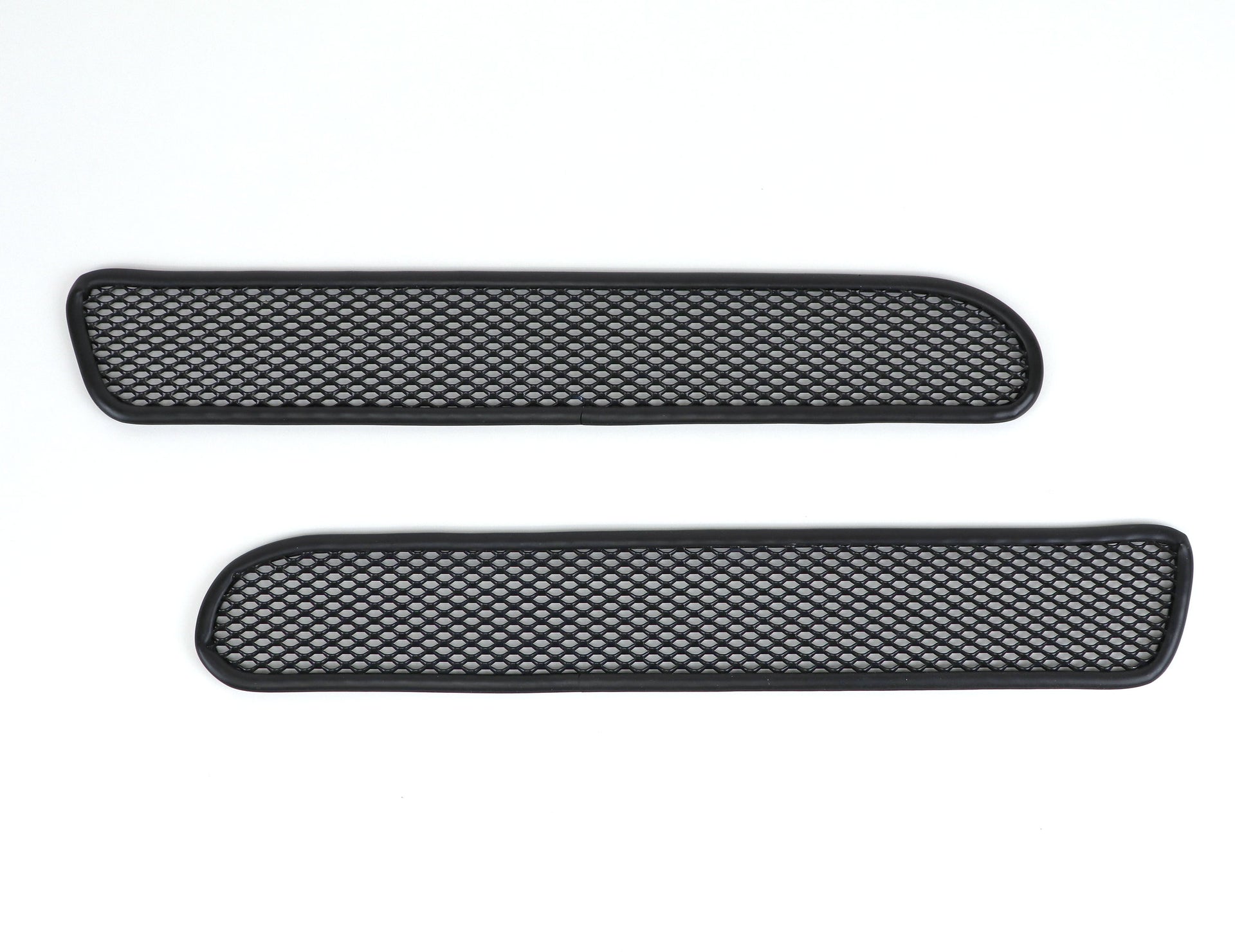 1997-2004 Corvette Fog Light Screens - Aluminum W/Black Finish - CA-75252-Corvette-Store-Online