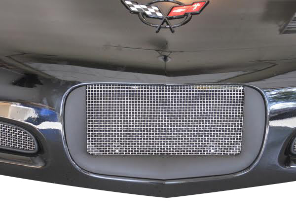 1997-2004 Corvette Stainless Steel Mesh License Plate Screen - CA-75261-Corvette-Store-Online