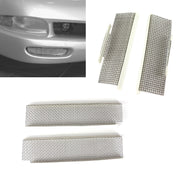 1997-2004 Corvette Front Bumper & Cove Screens - 6pc Set - Stainless Steel - CA-75268-Corvette-Store-Online