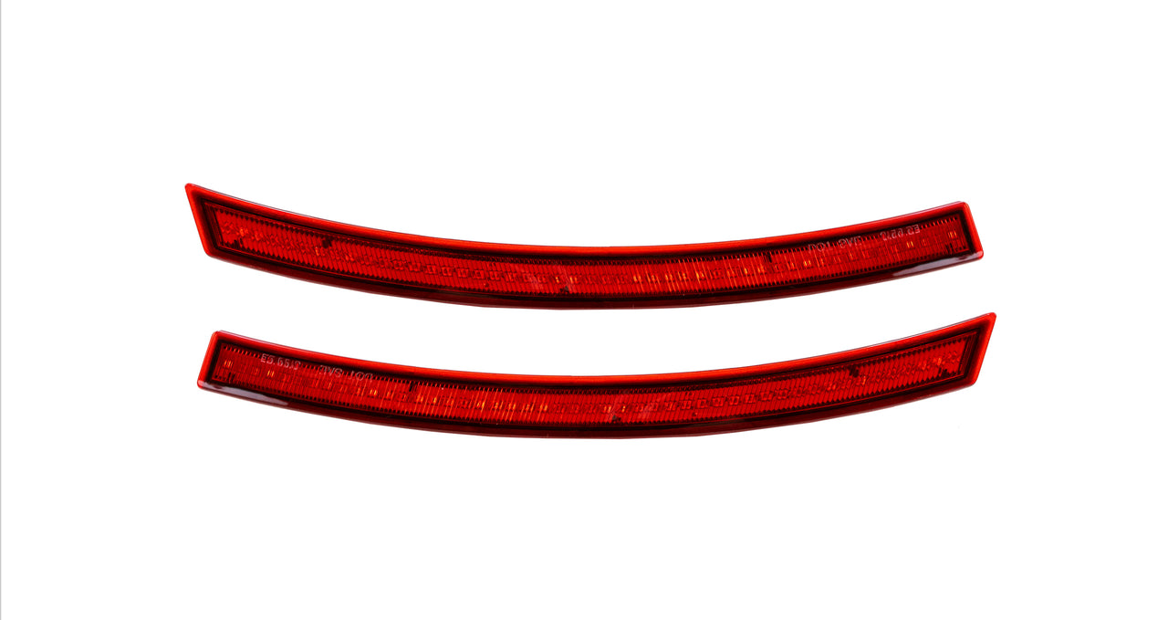 2014-2019 Corvette Rear Side Marker Lenses - Smoked - CA-75583-Corvette-Store-Online