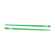 1997-2004 Corvette Hood Stripe Decals - Gloss Lime Green - LS6 Script - CA-75631-Corvette-Store-Online