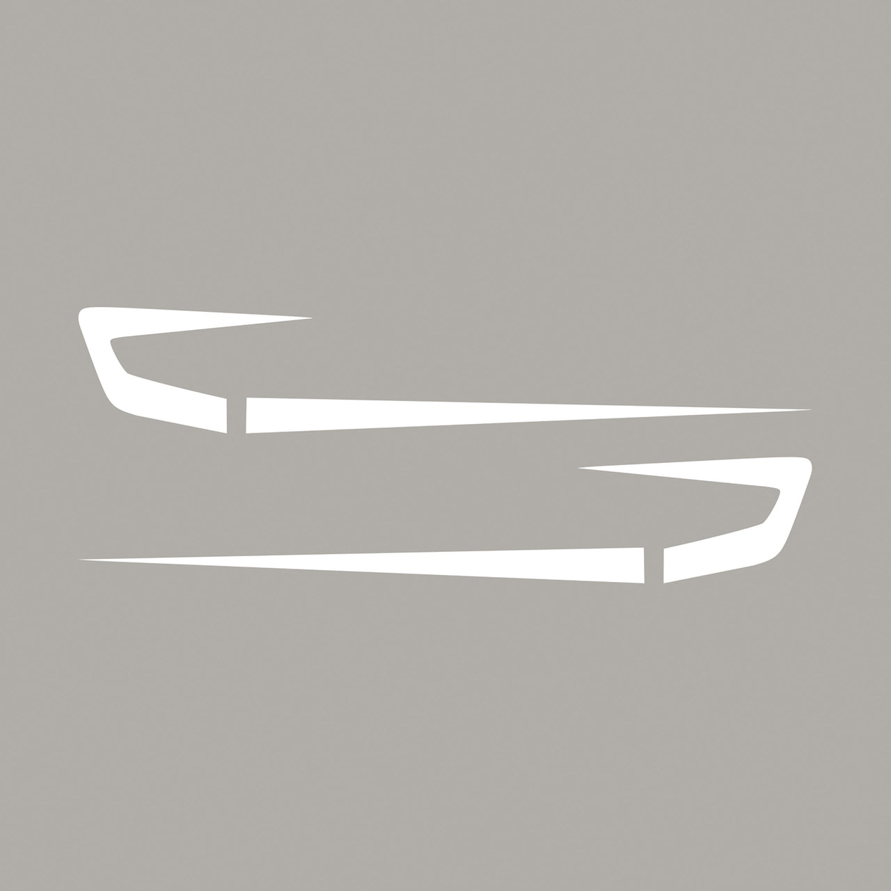 1997-2004 Corvette Fender Cove Shadow Graphics Kit - Gloss White - CA-75642-Corvette-Store-Online