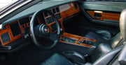 1986-1989 Corvette Dash Kit Rosewood - Automatic W/RH Panel (6PC) - CA-75891-Corvette-Store-Online