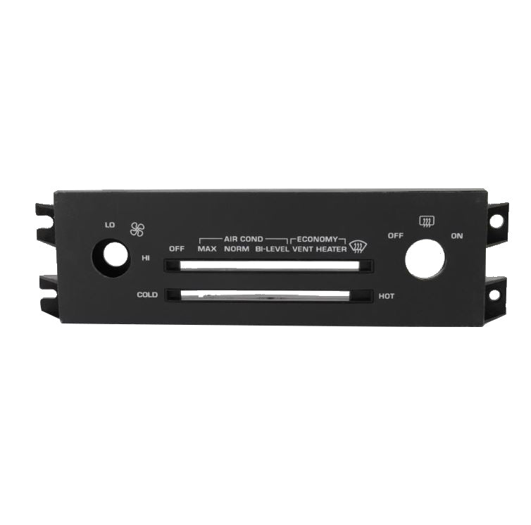 1985-1989 Corvette Manual Climate Control Face W/Rear Window Defroster - CA-75895-Corvette-Store-Online