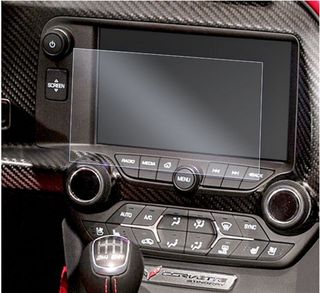 2014-2019 Corvette Navigation Touch Screen Protection Film - CA-75968-Corvette-Store-Online