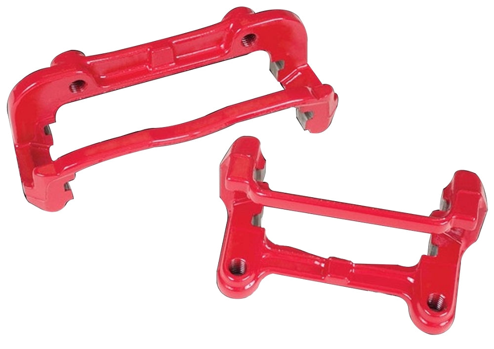 1997-2013 Corvette Caliper Mounting Bracket - Powdercoated Red - Front - CA-76013-Corvette-Store-Online