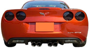 2005-2013 Corvette Lamin-X 5-Piece Tail Light Blackout Kit Medium Smoked - CA-76296-Corvette-Store-Online