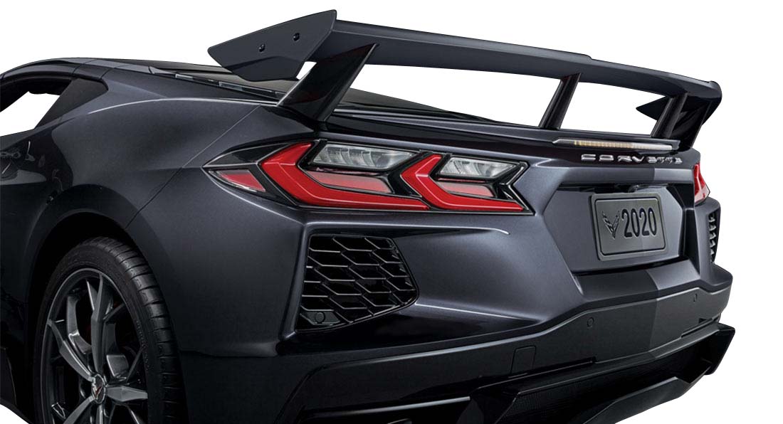 2020-2023 Corvette HIGH WING SPOILER - CARBON FLASH METALLIC - CA-76380-Corvette-Store-Online