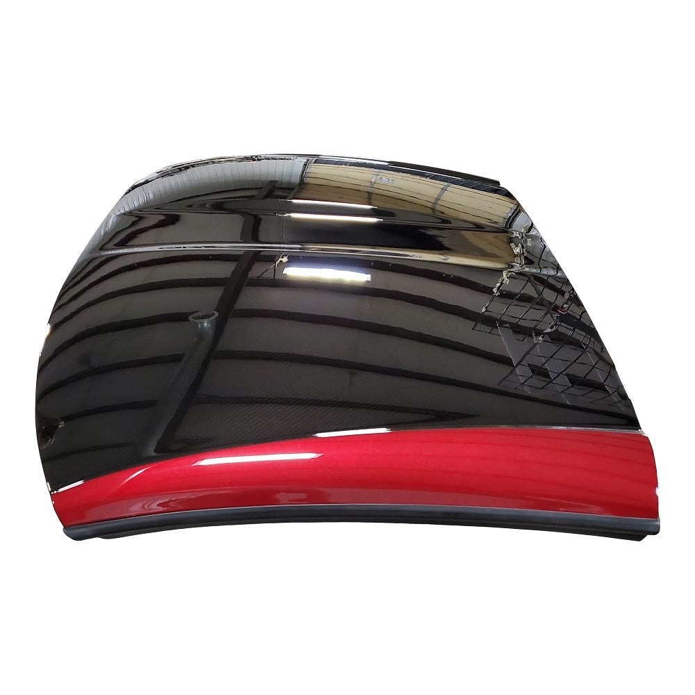 2014-2019 Corvette CARBON FIBER TARGA ROOF PANEL W/PAINTED ACCENT SIDES - TORCH RED - CA-76454-Corvette-Store-Online