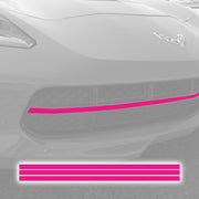 2014-2019 Corvette GRILLE BLACKOUT VINYL OVERLAY - GLOSS PINK - CA-76924-Corvette-Store-Online