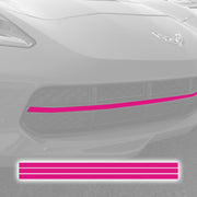 2014-2019 Corvette GRILLE BLACKOUT VINYL OVERLAY - MATTE PINK - CA-76928-Corvette-Store-Online