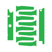 2014-2019 Corvette Engine Decal Graphics - Gloss Lime Green - CA-76952-Corvette-Store-Online