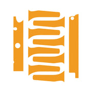 2014-2019 Corvette Engine Decal Graphics - Gloss Orange - CA-76954-Corvette-Store-Online